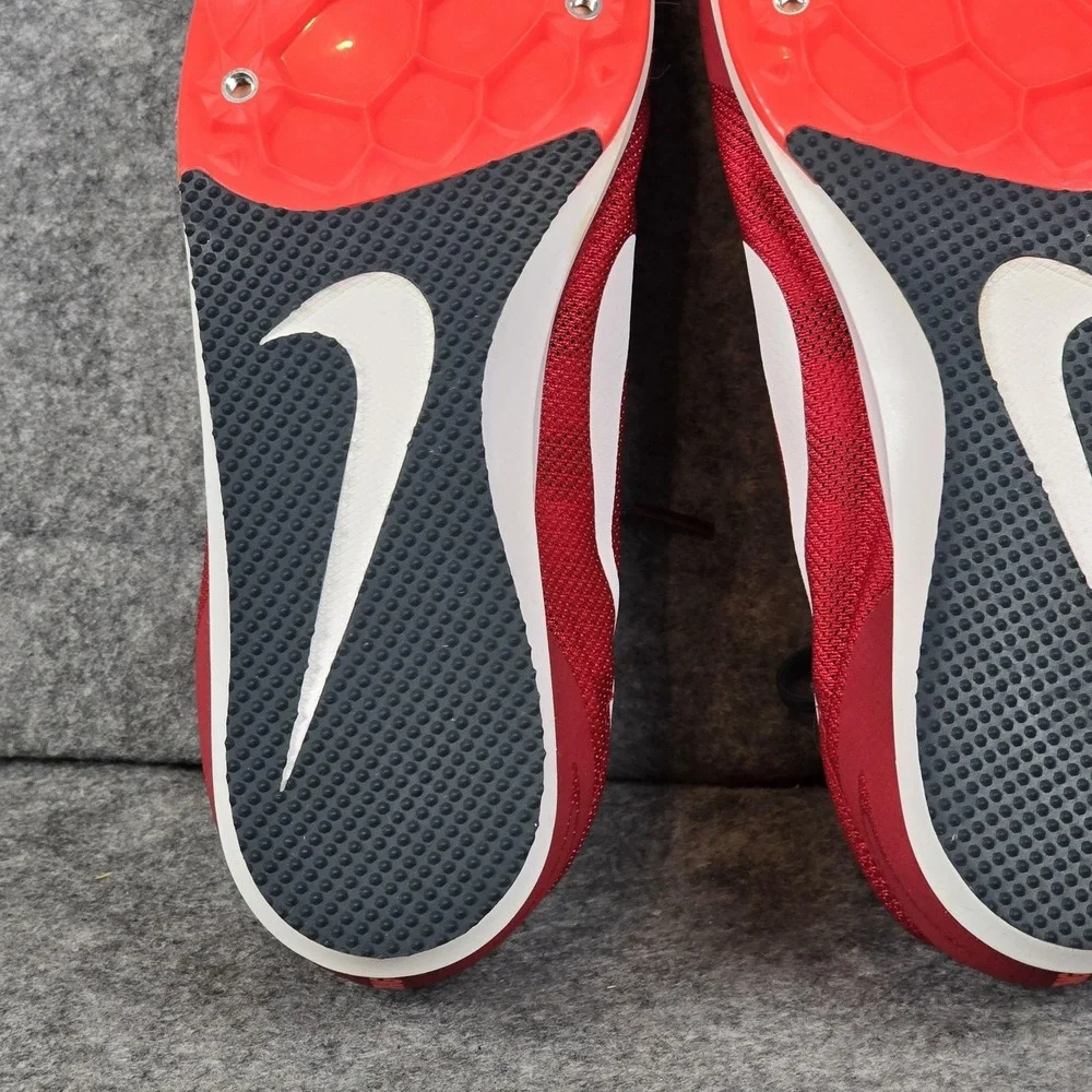 Nike Zoom Rival D Shoes Mens Size 11 Red Racing Track Spikes 907566-601 - Picture 8 of 13